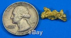 #230 Alaskan BC Natural Gold Nugget 2.03 Grams Genuine