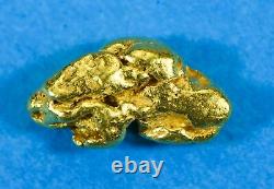#234 Alaskan BC Natural Gold Nugget 3.47 Grams Genuine