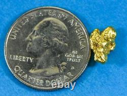 #236 Alaskan BC Natural Gold Nugget 2.63 Grams Genuine