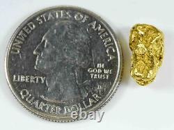 #237 Alaskan BC Natural Gold Nugget 3.39 Grams Genuine