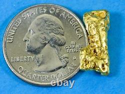 #237 Alaskan BC Natural Gold Nugget 4.36 Grams Genuine