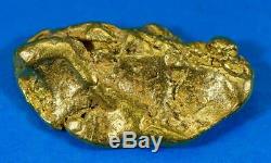 #238 Alaskan BC Natural Gold Nugget 4.92 Grams Genuine