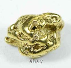 #246 Alaskan BC Natural Gold Nugget 3.46 Grams Genuine