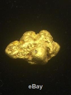 24ct (. 999 Pure Gold) Australian Natural Nugget. Weigh 25.7gr
