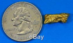 #254 Alaskan BC Natural Gold Nugget 2.76 Grams Genuine