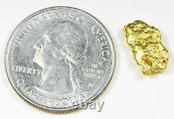 #255 Alaskan BC Natural Gold Nugget 2.31 Grams Genuine