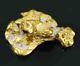 #27 Australian Natural Gold Nugget With Quartz Weighs 2.17 Grams
