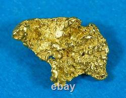 #278 Alaskan BC Natural Gold Nugget 3.91 Grams Genuine