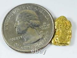 #292 Alaskan BC Natural Gold Nugget 2.69 Grams Genuine