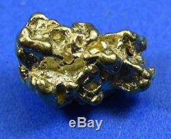 #294 Alaskan-Yukon BC Natural Gold Nugget 3.57 Grams Genuine