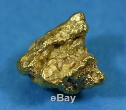 #298 Alaskan-Yukon BC Natural Gold Nugget 3.28 Grams Genuine