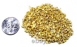 3.000 Grams Alaskan Yukon Bc Natural Pure Gold Nuggets #12 Mesh W Bottle (#b120)