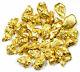 3.000 Grams Alaskan Yukon Bc Natural Pure Gold Nuggets #6 Mesh Free Shipping