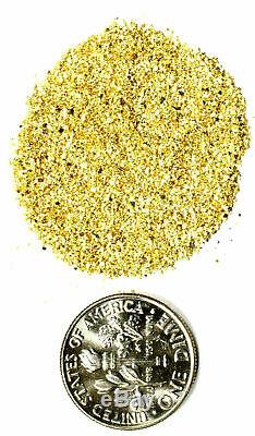 3.000 Grams Alaskan Yukon Bc Natural Pure Gold Nuggets Mesh #50 W Bottle (#b500)