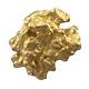 3.25 Grams Natural Native Australian Solid High Quality Alluvial Gold Nugget