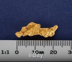 3.39 Gram Natural Gold Nugget From Kalgoorlie, Western Australia