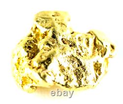 3.709 Grams Alaskan Natural Pure Gold Nugget Genuine (#n201)