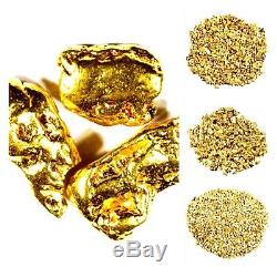 3 Grams Mixed Lot Alaskan Yukon Bc Natural Pure Gold Nuggets #8 #30