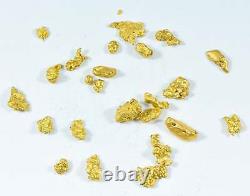 3 Grams Mixed Lot Natural Gold Nugget Australian #14-8 Mesh