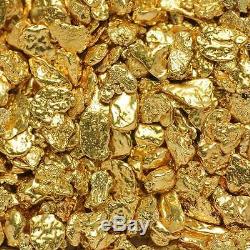 30 Gram Alaska Natural Gold Nuggets (#GTC30g) 16 mesh Hand-Picked Quality