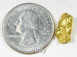 #300 Alaskan BC Natural Gold Nugget 3.78 Grams Genuine