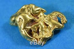 #307 Alaskan-Yukon BC Natural Gold Nugget 4.39 Grams Genuine