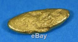 #308 Alaskan-Yukon BC Natural Gold Nugget 3.01 Grams Genuine