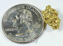 #314 Alaskan BC Natural Gold Nugget 3.15 Grams Genuine