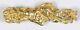 32mm Long Solid Coarse Natural Gold Nugget 6.42g