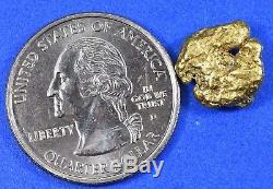 #331 Alaskan-Yukon BC Natural Gold Nugget 3.93 Grams Genuine