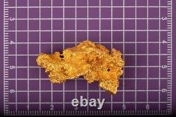 34.95 gram natural gold nugget from Australia