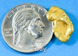 #362 Alaskan BC Natural Gold Nugget 5.39 Grams Genuine