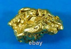 #368 Alaskan BC Natural Gold Nugget 15.80 Grams Genuine