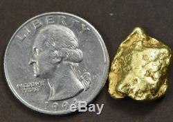 #368 Alaskan BC Natural Gold Nugget 6.79 Grams Genuine