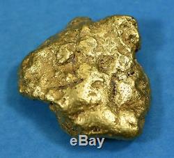 #371 Alaskan BC Natural Gold Nugget 10.90 Grams Genuine