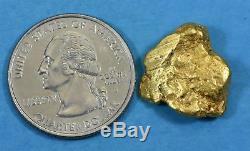 #371 Alaskan BC Natural Gold Nugget 10.90 Grams Genuine