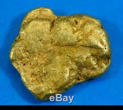 #371 Alaskan BC Natural Gold Nugget 15.79 Grams Genuine