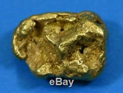 #371 Alaskan BC Natural Gold Nugget 6.57 Grams Genuine