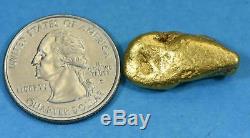 #376 Alaskan BC Natural Gold Nugget 14.58 Grams Genuine