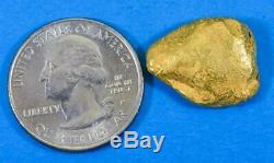 #376A-B Alaskan BC Natural Gold Nugget 12.32 Grams Genuine