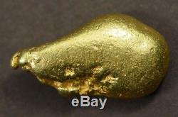 #380 Alaskan BC Natural Gold Nugget 12.89 Grams Genuine