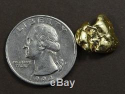 #381 Alaskan BC Natural Gold Nugget 5.54 Grams Genuine