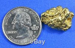 #382 Alaskan BC Natural Gold Nugget 14.23 Grams Genuine
