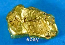 #384 Alaskan BC Natural Gold Nugget 11.08 Grams Genuine