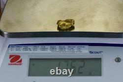 #386A-B Alaskan BC Natural Gold Nugget 17.62 Grams Genuine
