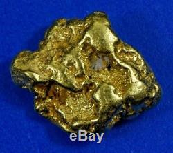 #387 Alaskan BC Natural Gold Nugget 11.49 Grams Genuine