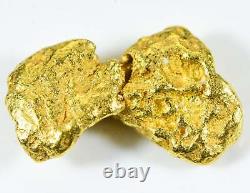 #387 Alaskan BC Natural Gold Nugget 5.04 Grams Genuine