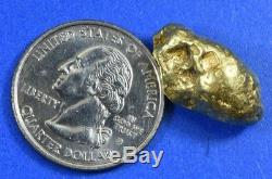 #389 Alaskan BC Natural Gold Nugget 15.07 Grams Genuine