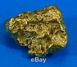 #390 Alaskan BC Natural Gold Nugget 18.04 Grams Genuine