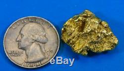 #390 Alaskan BC Natural Gold Nugget 18.04 Grams Genuine